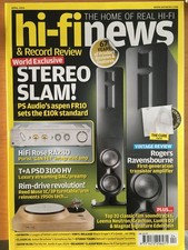 HI-FI NEWS  PS AUDIO ASPEN FR10 MERIDIAN CDR  ROGERS RAVENSBOURNE  LEEMA  LUMIN