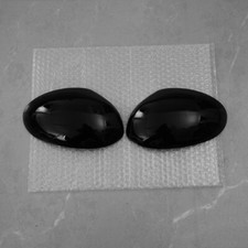 Gloss Black Wing Mirror Cover Cap For Peugeot 107/Citroen C1/Toyota Aygo 2005-14