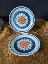 2 Side Dessert Cake Plates