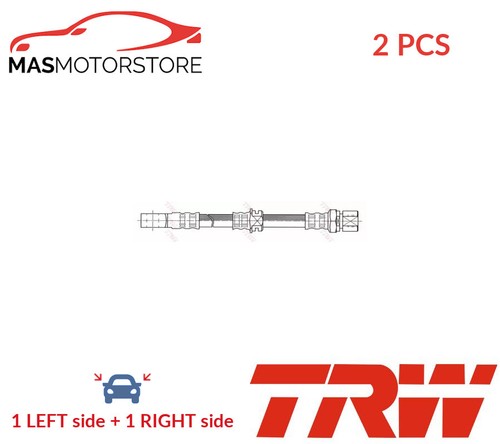 Brake hose line pipe front - line,