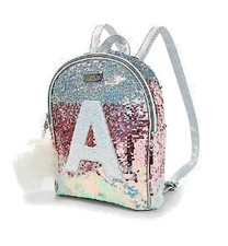Justice Initial Ombre Flip Sequin Mini Backpack **select Initial**