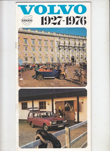 Volvo 1927 1976 history - 1927-1976, 24p