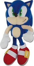 SONIC The HEDGEHOG PLUSH - fist hand plush 10" AUTHENTIC SEGA