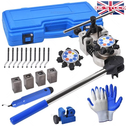 Brake line flaring tool kit - flaring,