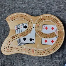 29 Cribbage Board - Wooden