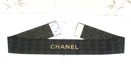 Chanel navy gold patterned - chanel,