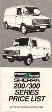 Freight Rover Sherpa 200 & 300