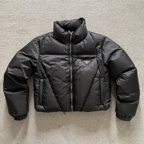 Woman prada cropped puffer - woman’s,