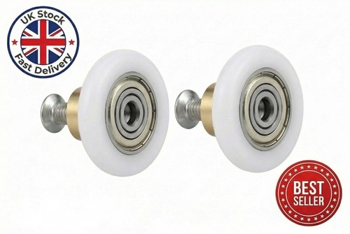 Single shower door rollers - single,