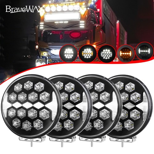 4pcs round full led spot - 9",