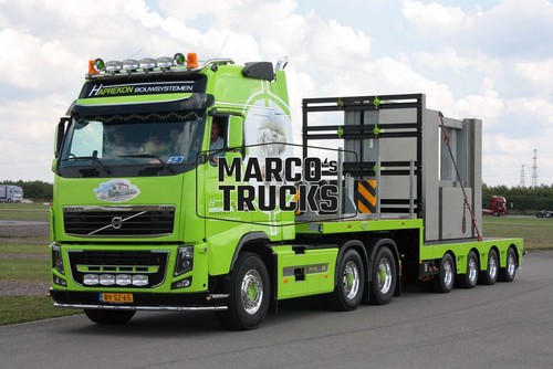 Truck photo volvo fh16 flatbed - truck,