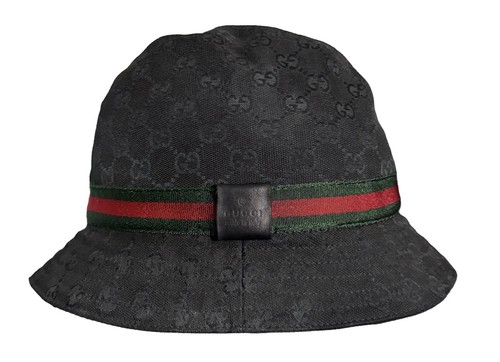 Gucci bucket hat cap black - gucci, gg