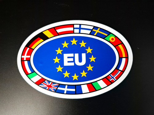 Decal sticker europe flags - europe, /