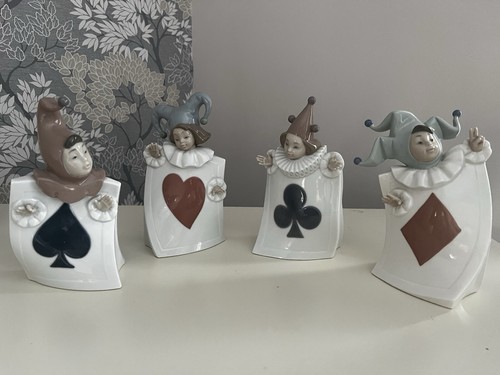 Nao lladro playing card - playing,
