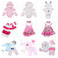 Reborn Baby Outfits/Clothes for 10"/22" Newborn Girl/Boy Doll DIY Clothings set