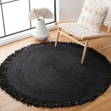Rug Round Natural Jute Carpet