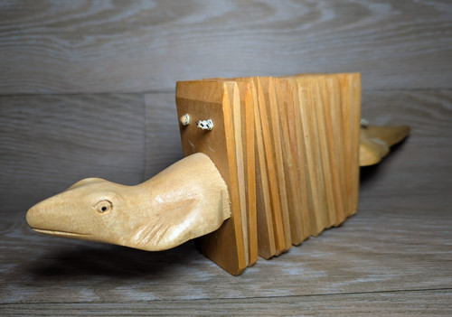Vintage percussion carved wood - vintage,