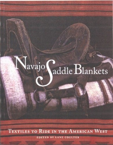 Navajo saddle blankets - saddle, by
