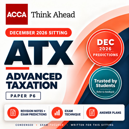 Acca atx advanced taxation - acca,