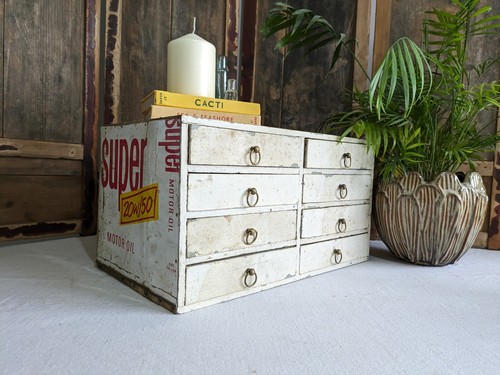 Vtg apothecary drawer office - apothecary,