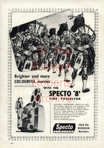 Original 1958 advert for
