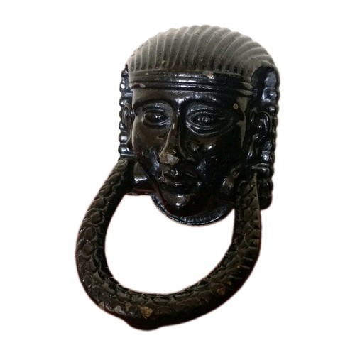 Antique cast iron egyptian - cast,