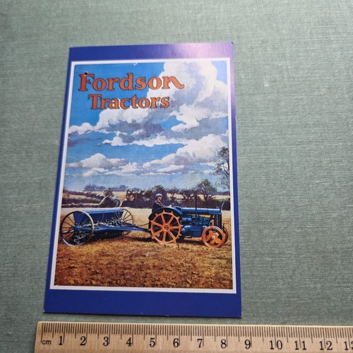 Vintage postcard fordson - postcard,