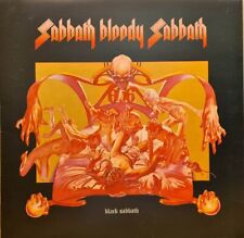 Black Sabbath Sabbath Bloody Sabbath LP Gfold w Lyrics Inner UK 1973 WWA NM