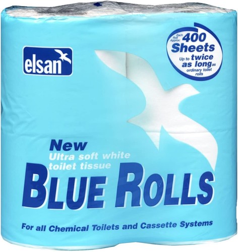 Elsan blue toilet rolls - blue,