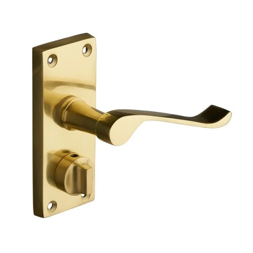 Victorian scroll lever thumb - victorian,