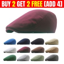 1x Flat Cap Men Fully Lined