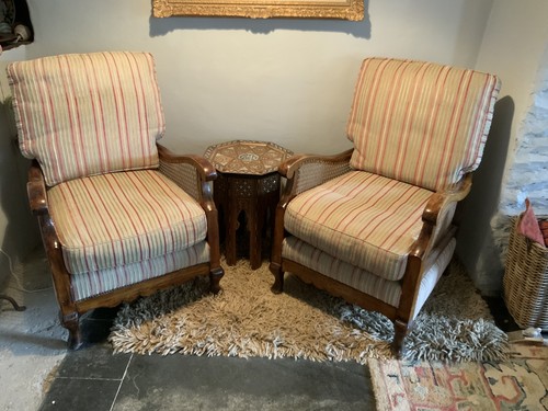 Antique bergere seater sofa - bergere,