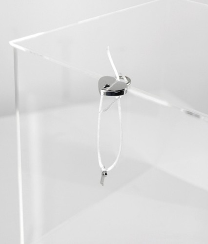 Lockable large acrylic wishing - lockable,