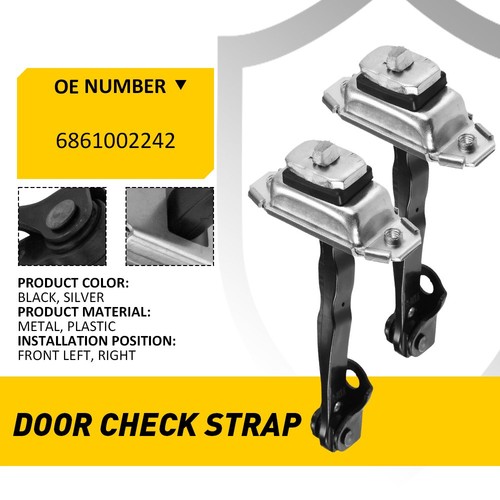 Rear door hinge stop check - hinge,