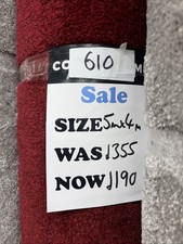 Turkey Red Saxony Carpet