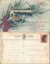 Memory Sweet postcard with