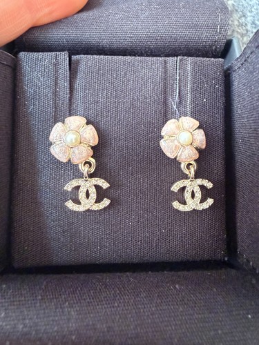 Chanel pink floral - floral, cc
