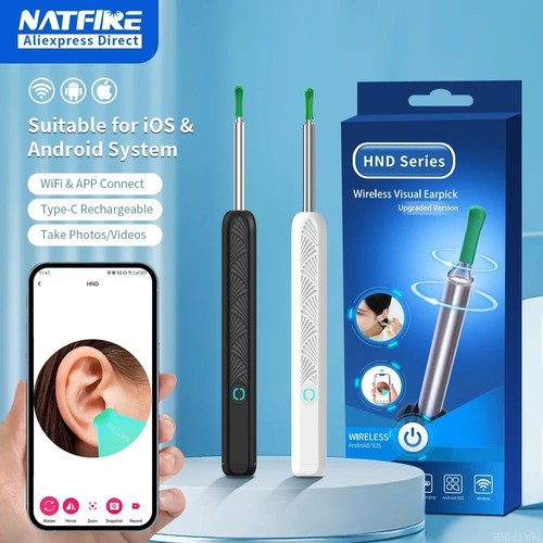 Ear wax remover camera - ear, |