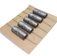 4pcs 0.22uF 400V K40Y-9 PIO Capacitors Paper in Oil - Audio Amplifier - USSR