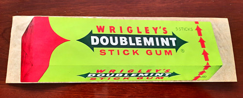 Vintage wrigley doublemint - vintage,