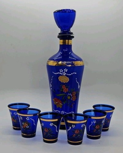 Vintage decor cobalt blue - vintage,