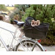 Small Dog Cat Pet Bike Carrier Rear Mounted Bicycle Cycle Basket Bag For Cycling