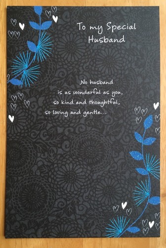 Special husband large carte - 'special,