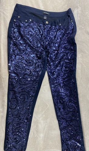 Ashley stewart sequin pants - ashley,