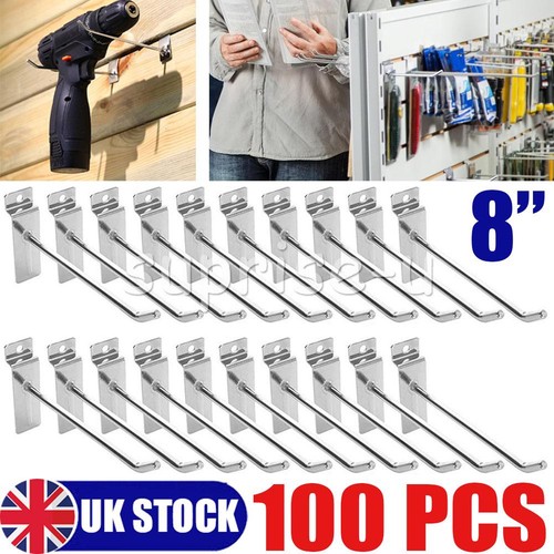 100pcs slatwall hooks - 100pcs,