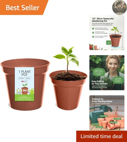Durable 25cm terracotta - 25cm,
