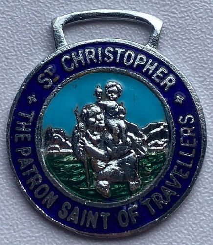 Vintage enamel christopher - vintage,
