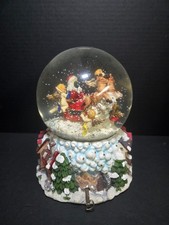 Christmas ceramic glass santa - christmas,