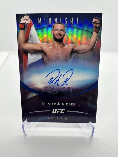 Reinier ridder ufc topps - de,