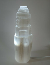 Selenite Tower Crystal Lamp